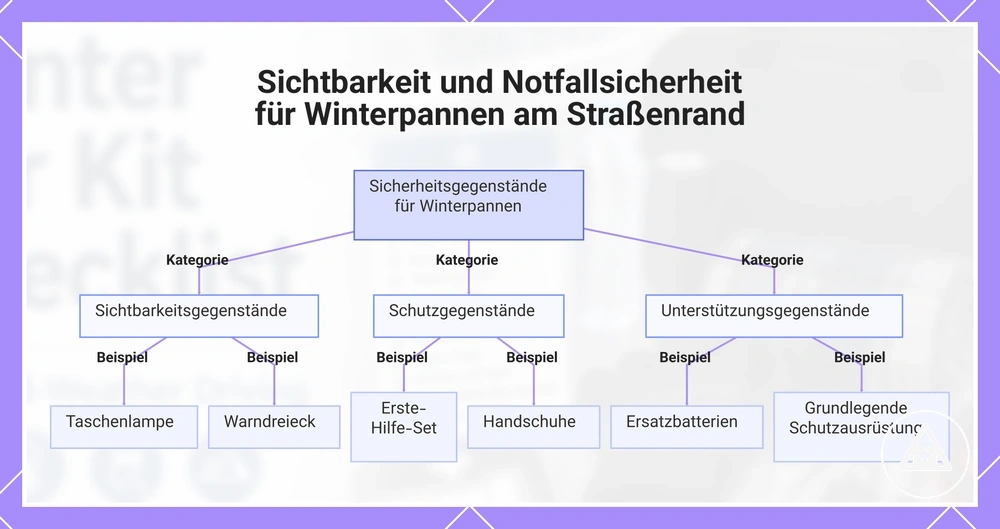 Sichtbarkeit und Notfallsicherheit für Winterpannen am Straßenrand