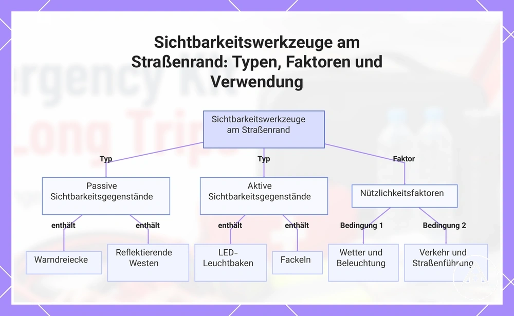 Sichtbarkeitswerkzeuge am Straßenrand: Typen, Faktoren und Verwendung