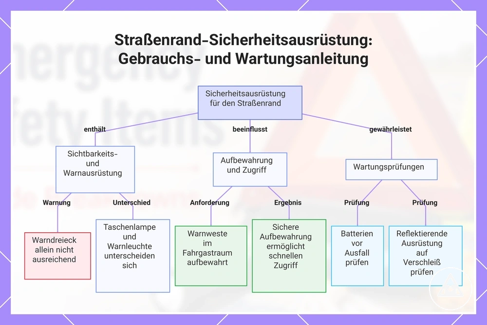 Straßenrand-Sicherheitsausrüstung: Gebrauchs- und Wartungsanleitung