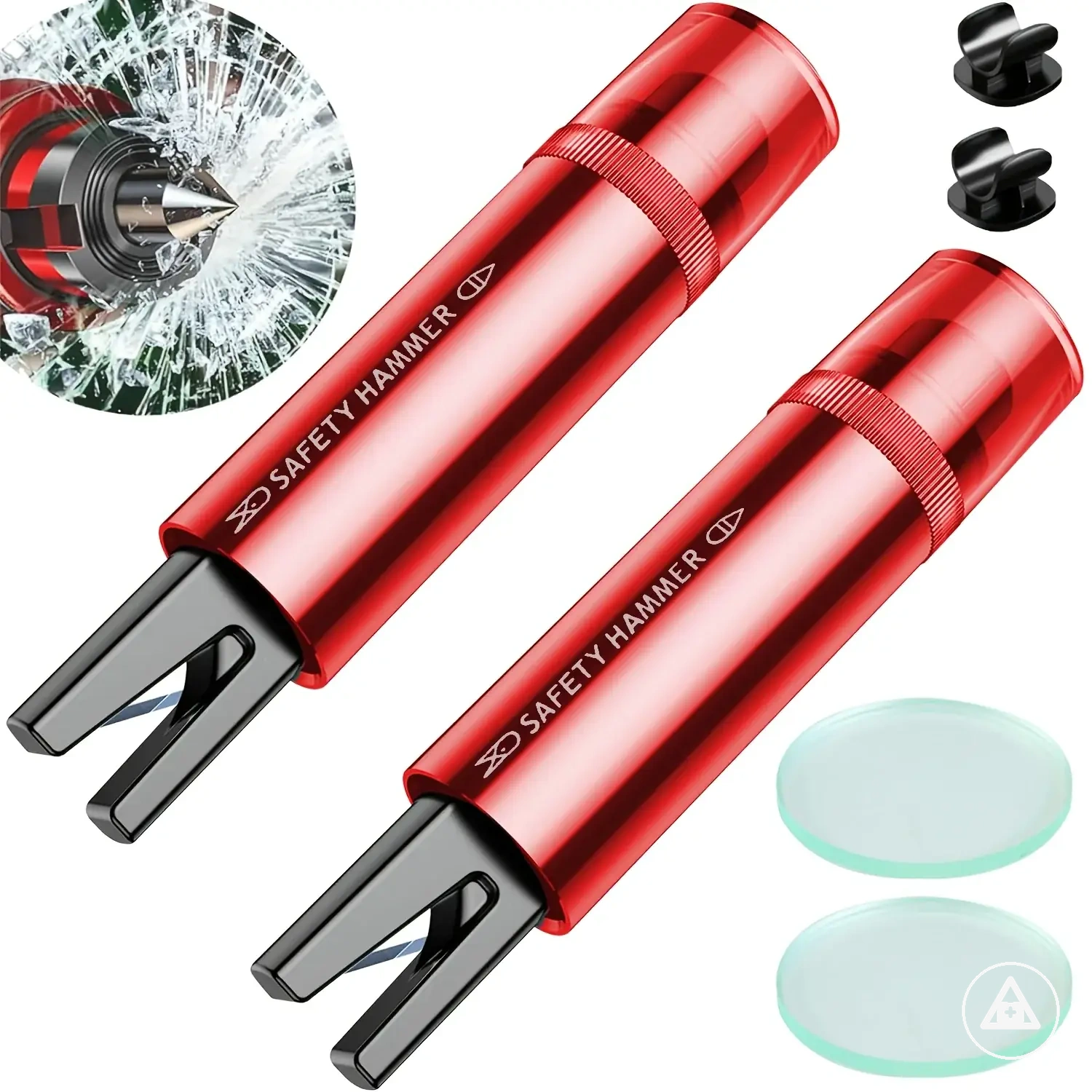 Car emergency hammer with window breaker and escape safety function for vehicles