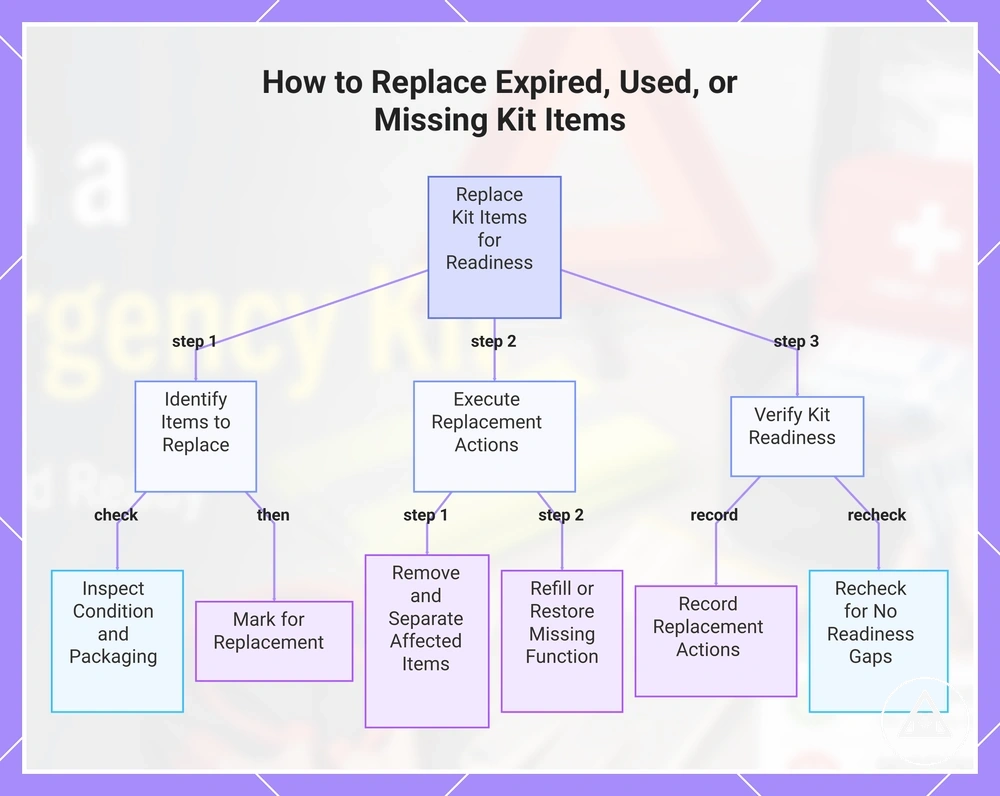 How to Replace Expired, Used, or Missing Kit Items