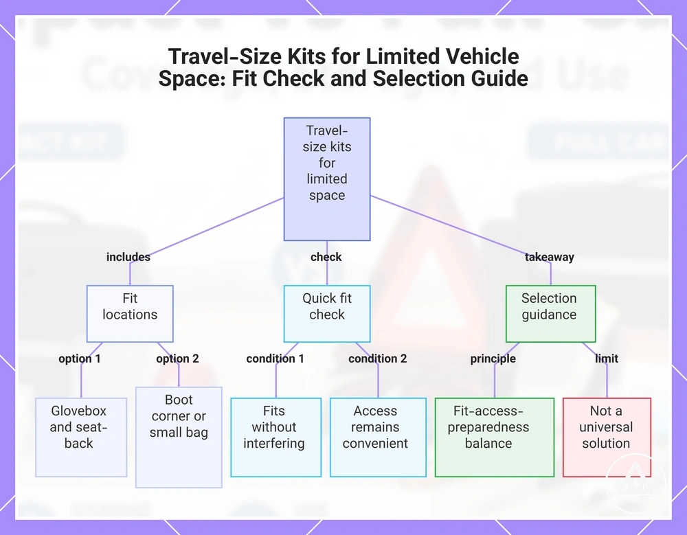 Travel-Size Kits for Limited Vehicle Space: Fit Check and Selection Guide