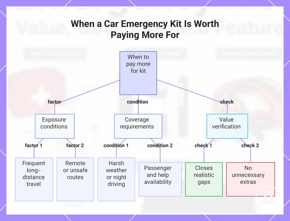 When a Car Emergency Kit Is Worth Paying More For