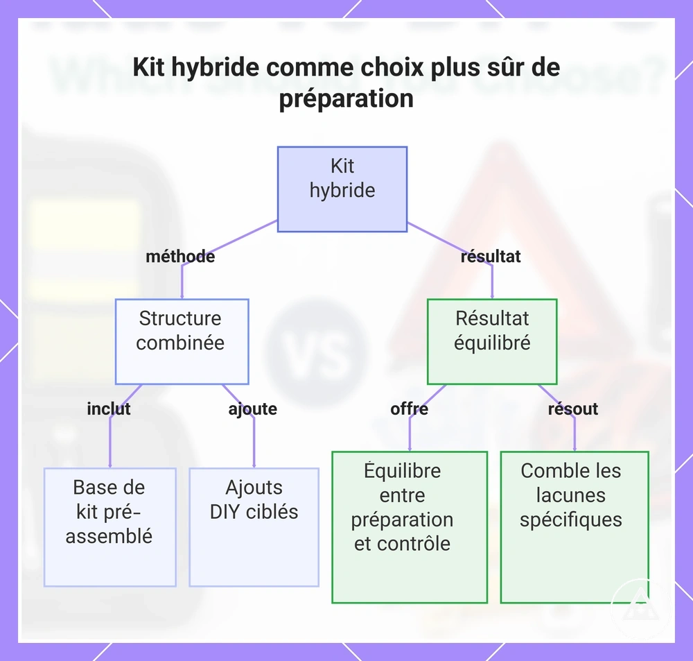 Kit hybride comme choix plus sûr de préparation