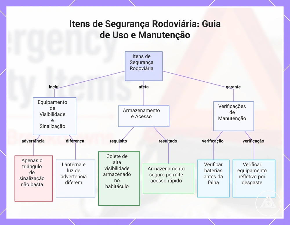 Itens de Segurança Rodoviária: Guia de Uso e Manutenção