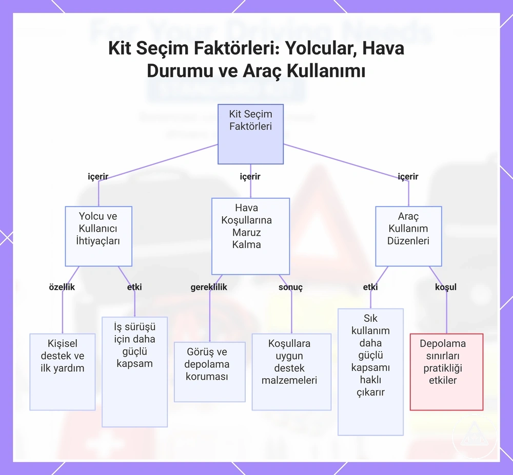 Kit Seçim Faktörleri: Yolcular, Hava Durumu ve Araç Kullanımı