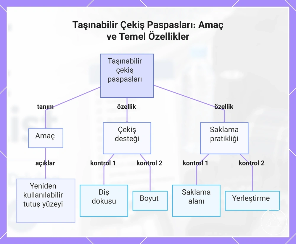 Taşınabilir Çekiş Paspasları: Amaç ve Temel Özellikler