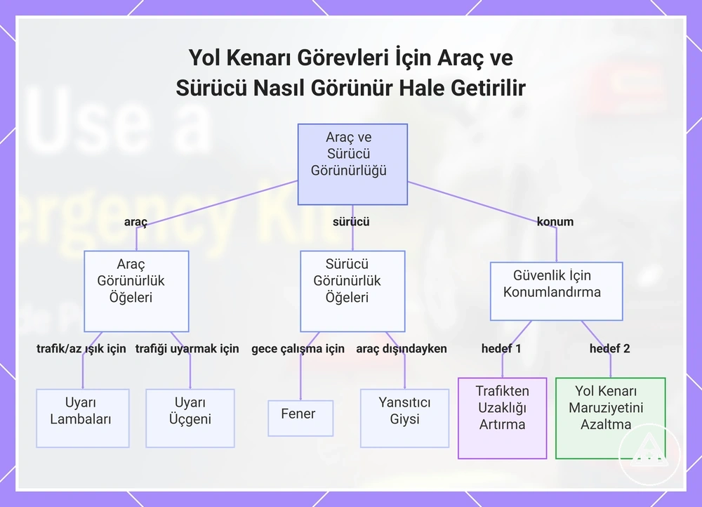 Yol Kenarı Görevleri İçin Araç ve Sürücü Nasıl Görünür Hale Getirilir